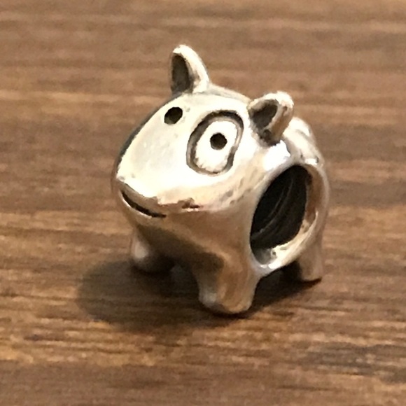 Pandora Retired Puppy Dog Animal Charm - Picture 1 of 5